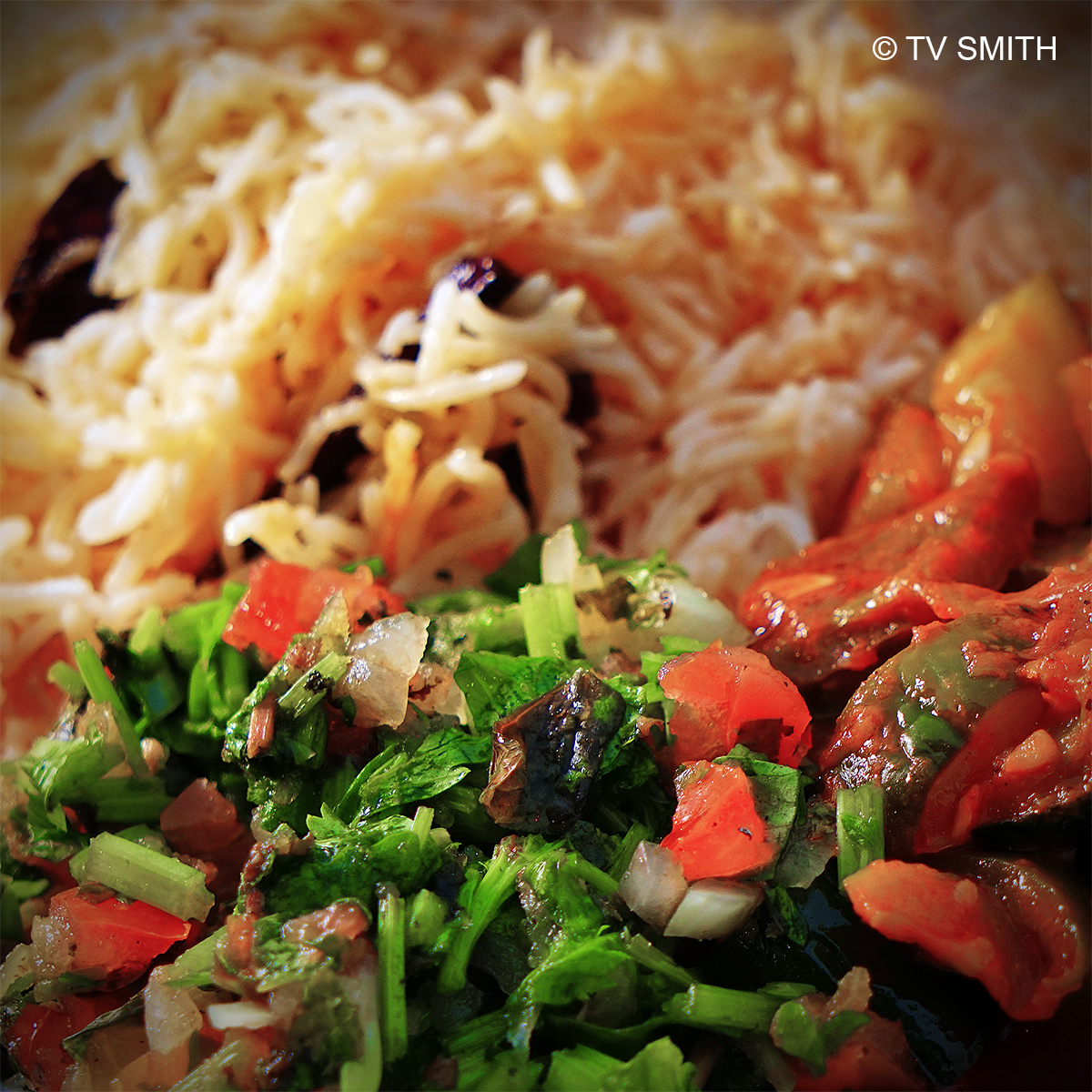 Vegetarian Middle Eastern Mandi Rice