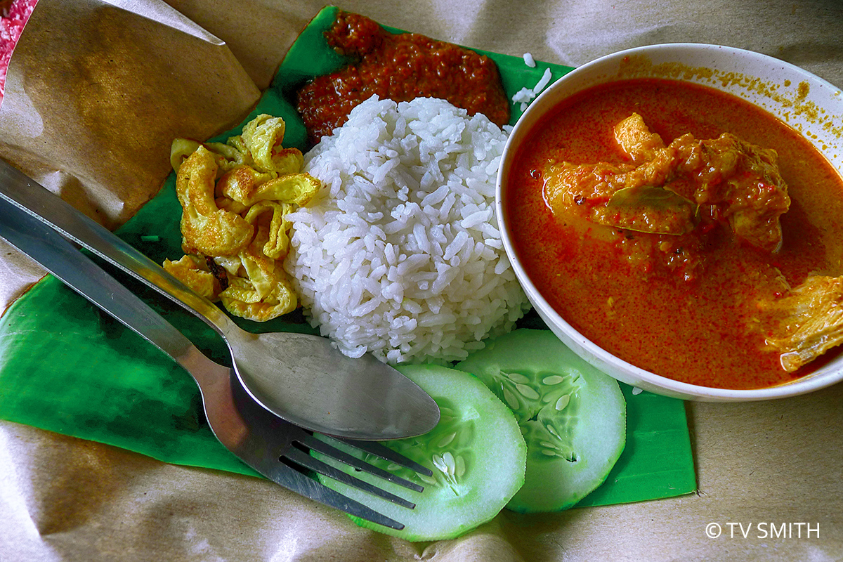 Curry Rice From Cendol Bakar